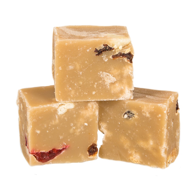 Fruit & Nut Flavour Luxury Hand Made Fudge Factory